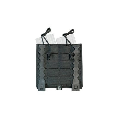 Grey Ghost Gear - Double 5.56 Mag Pouch Laminate - Black