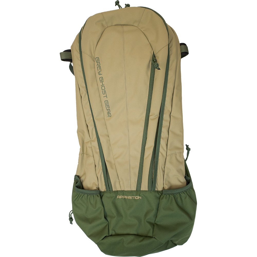Grey Ghost Gear - Apparition SBR Bag in Black with Cyan Zips