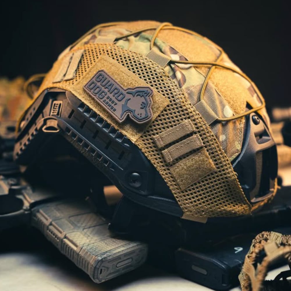 Guard Dog - FAST Level IIIa Ballistic Helmet with Multicam Cover