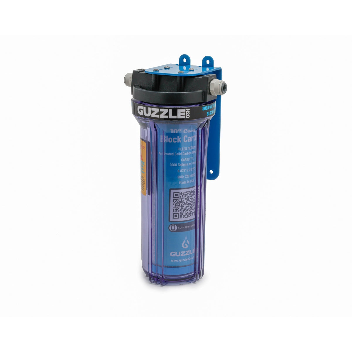 Guzzle H2O - Stealth Carbon Built-In Water Filtration System — view 4