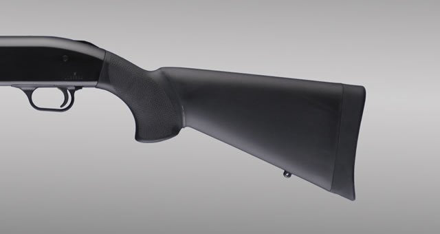 Hogue - OverMolded Shotgun Stock & Forend Kit Black
