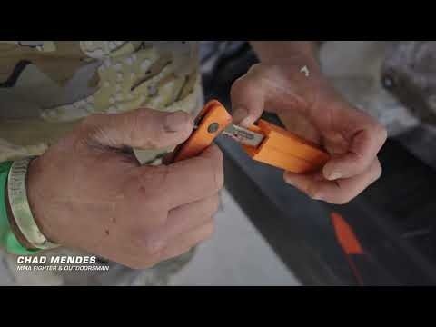 Hogue - Expel Folding Scalpel 2.5" Replaceable Blade Orange G10
