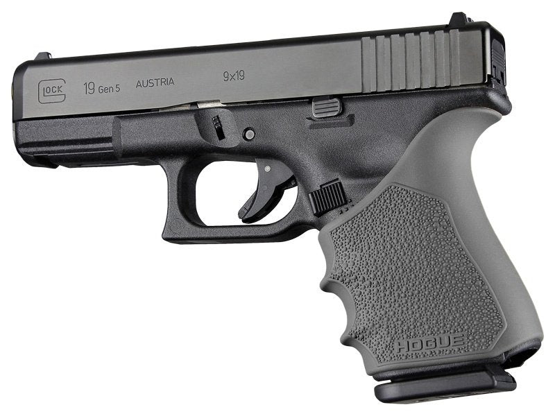 Hogue - HandALL Beavertail Grip Sleeve for GLOCK 19/23/32/38 - Slate