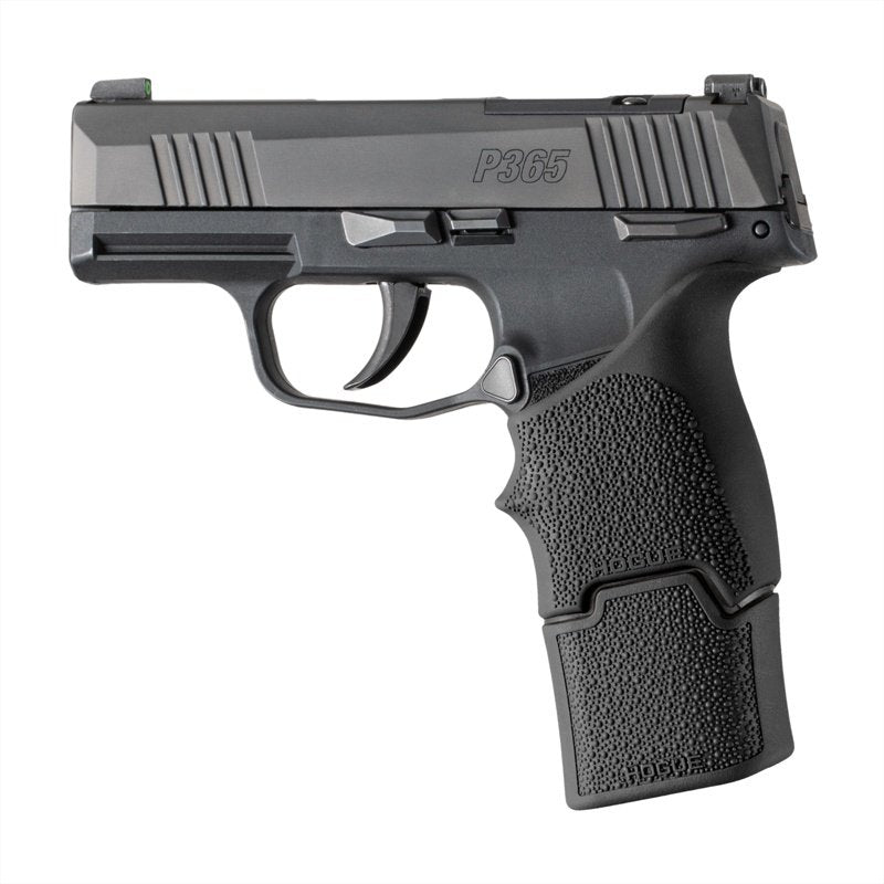 Hogue - OverMolded Rubber Grip Extension Base Pad for SIG P365 - Black
