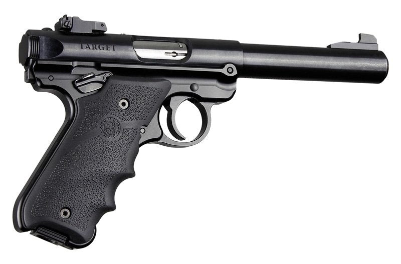 Hogue - Ruger MK IV Black Rubber Grip with Finger Grooves