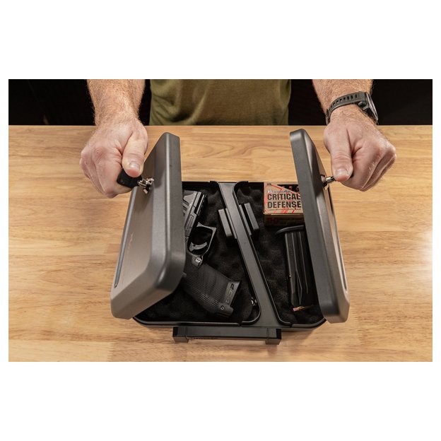 Hornady - Dual-Lid Lock Box for Handguns