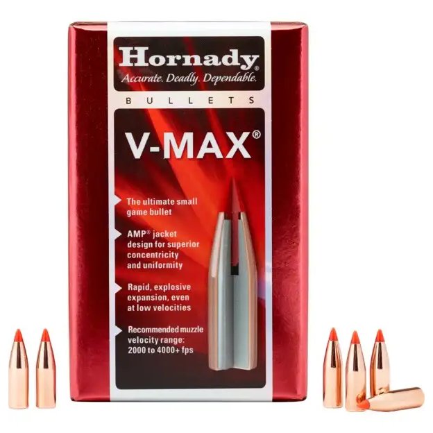 Hornady - 22 Cal .224 50 gr V-MAX Bullets