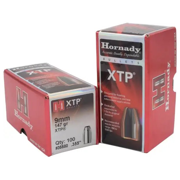 Hornady - 9mm .355 147 gr XTP Bullet