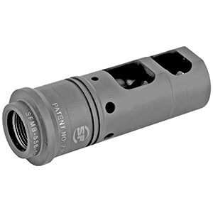 SOCOM muzzle brake for tactical rifles, enhances shooting accuracy and recoil control
