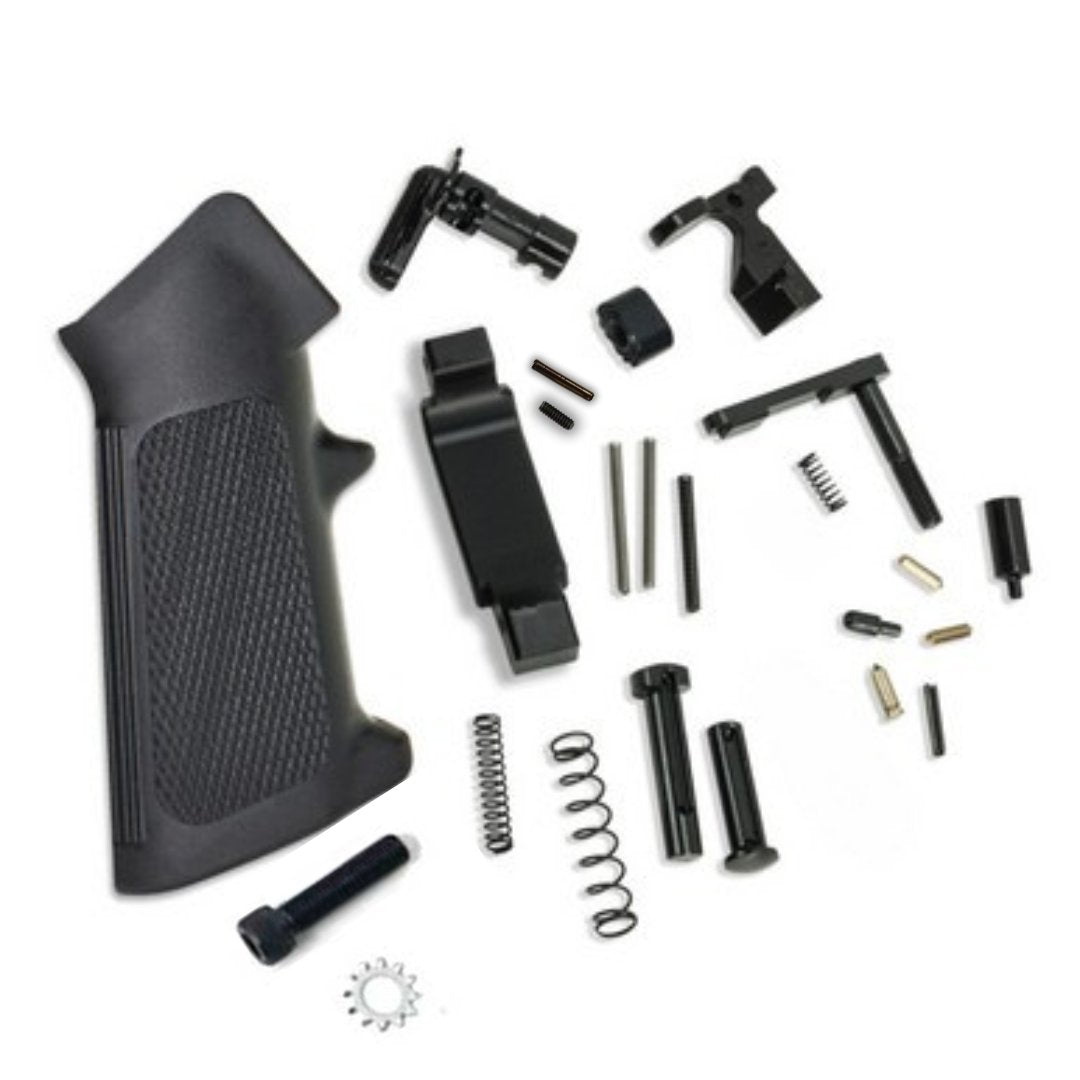 KAK Industry - AR-15 Lite Lower Parts Kit - Black