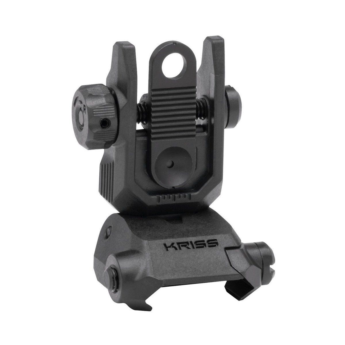 KRISS USA - AR-15 Rear Flip-up Sight - Black Polymer