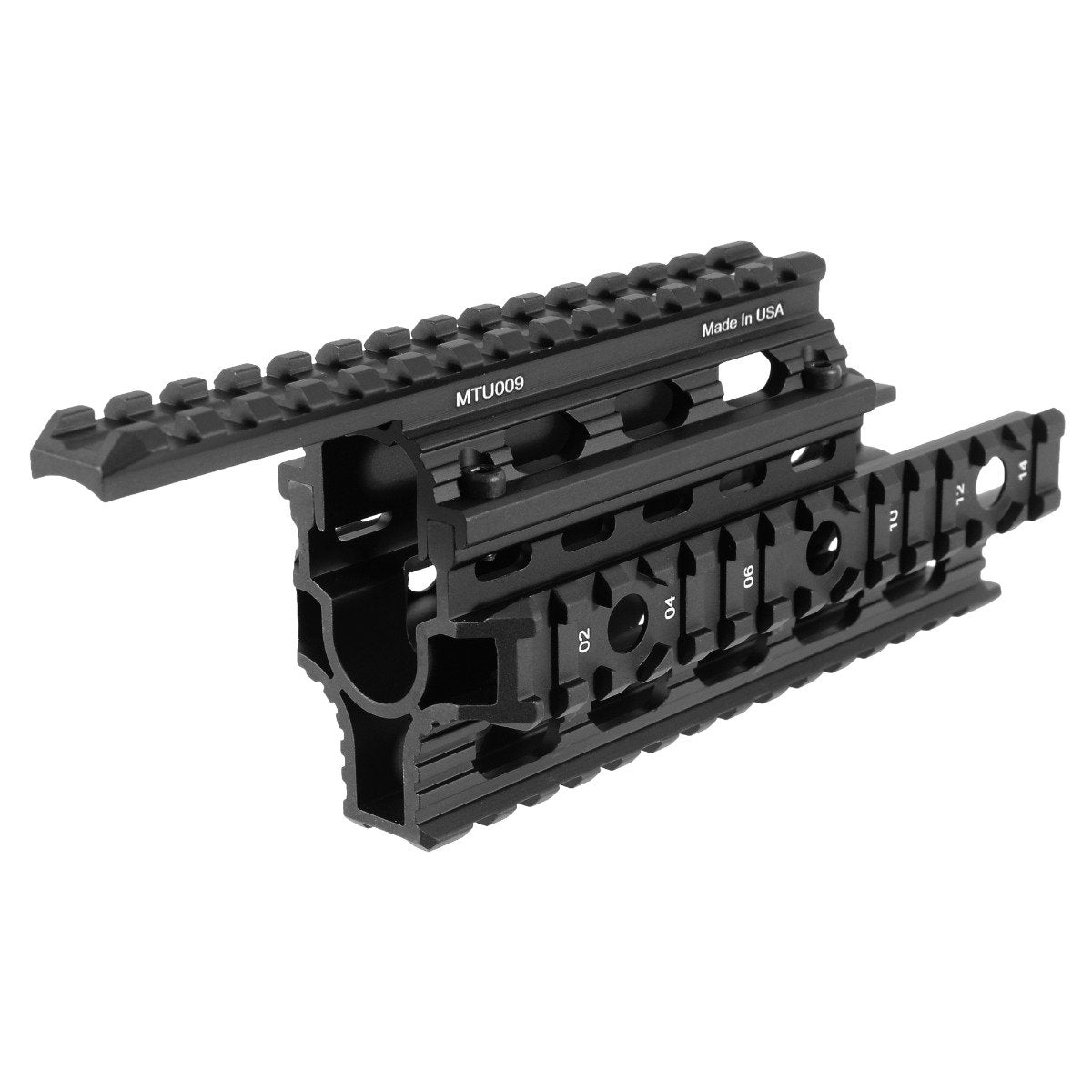 UTG Pro - AKM Drop-in Quad Rail Handguard for AK47 — view 4