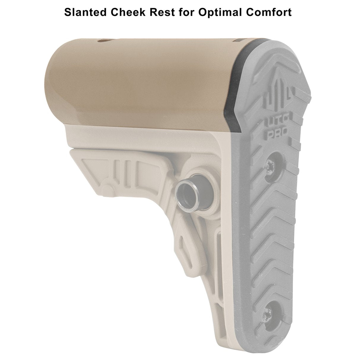 UTG - Pro AR15 Ops Ready S4 Mil-spec Stock Kit, FDE — view 7