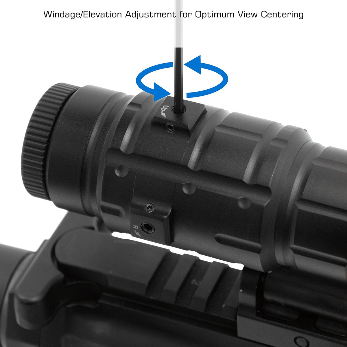 Leapers UTG - 3X Magnifier with Flip-to-Side QD Mount — view 6