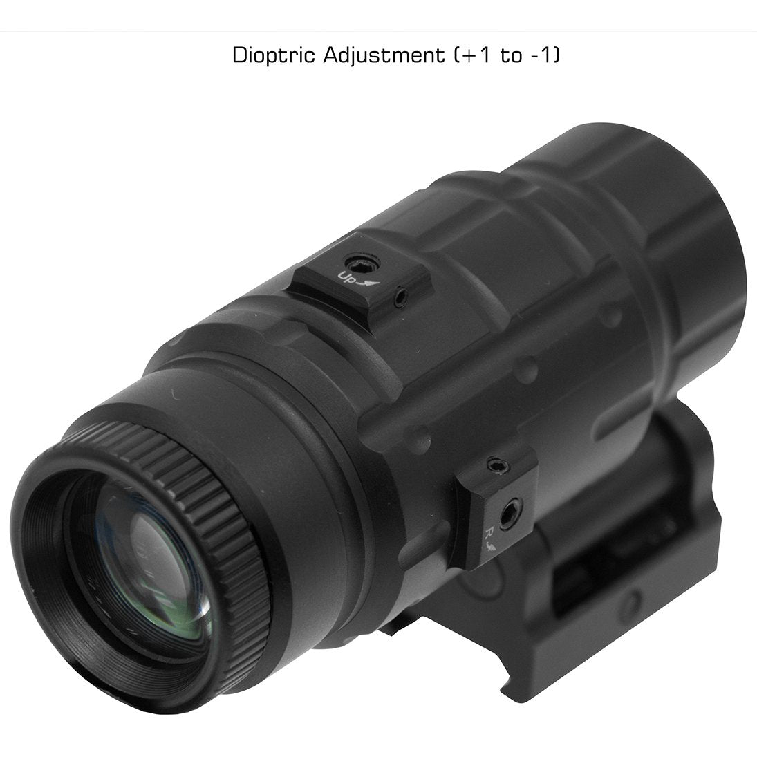 Leapers UTG - 3X Magnifier with Flip-to-Side QD Mount — view 8