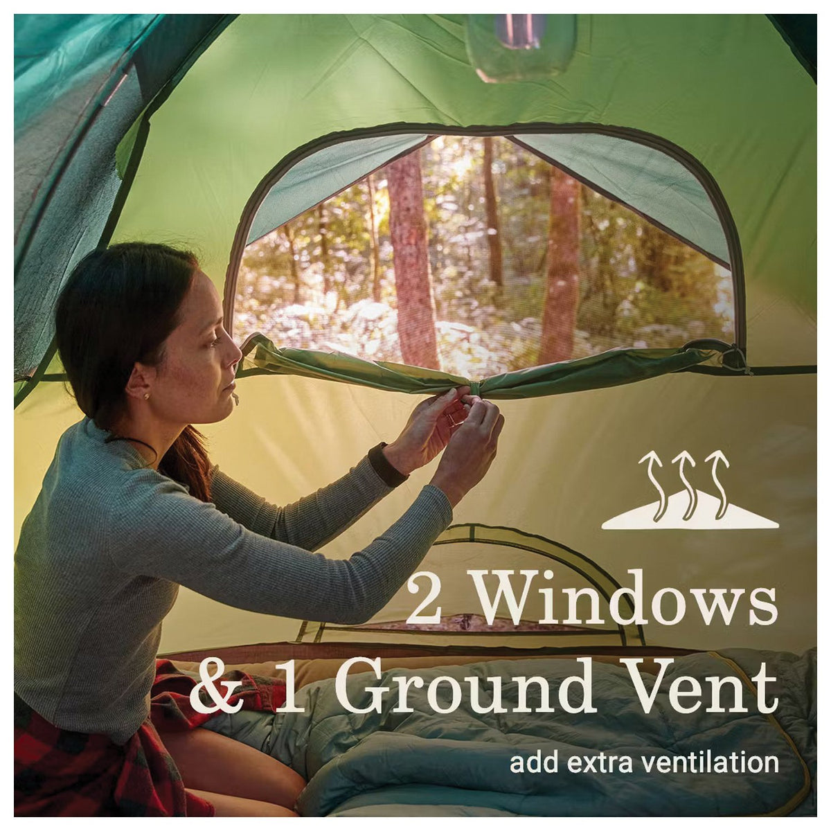 Coleman - Sundome 3P Tent in Spruce Green