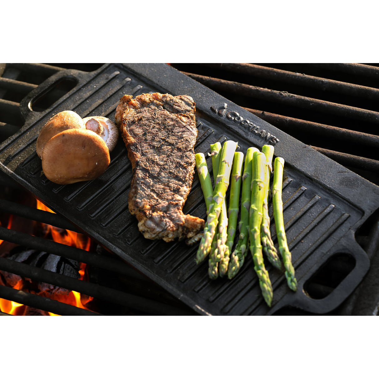 Coghlans - Cast Iron Griddle for Outdoor Cooking