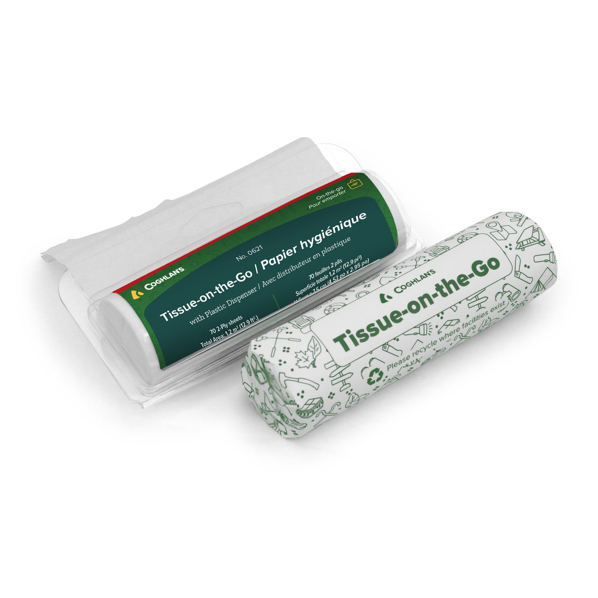 COGHLANS - Tissue On The Go 2 Pack