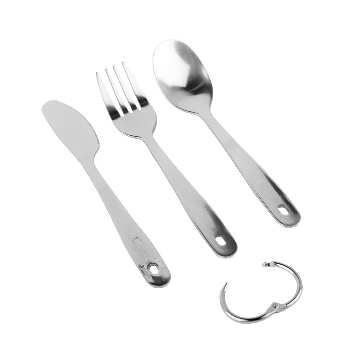 COGHLANS - Stainless Steel Ring Cutlery Set