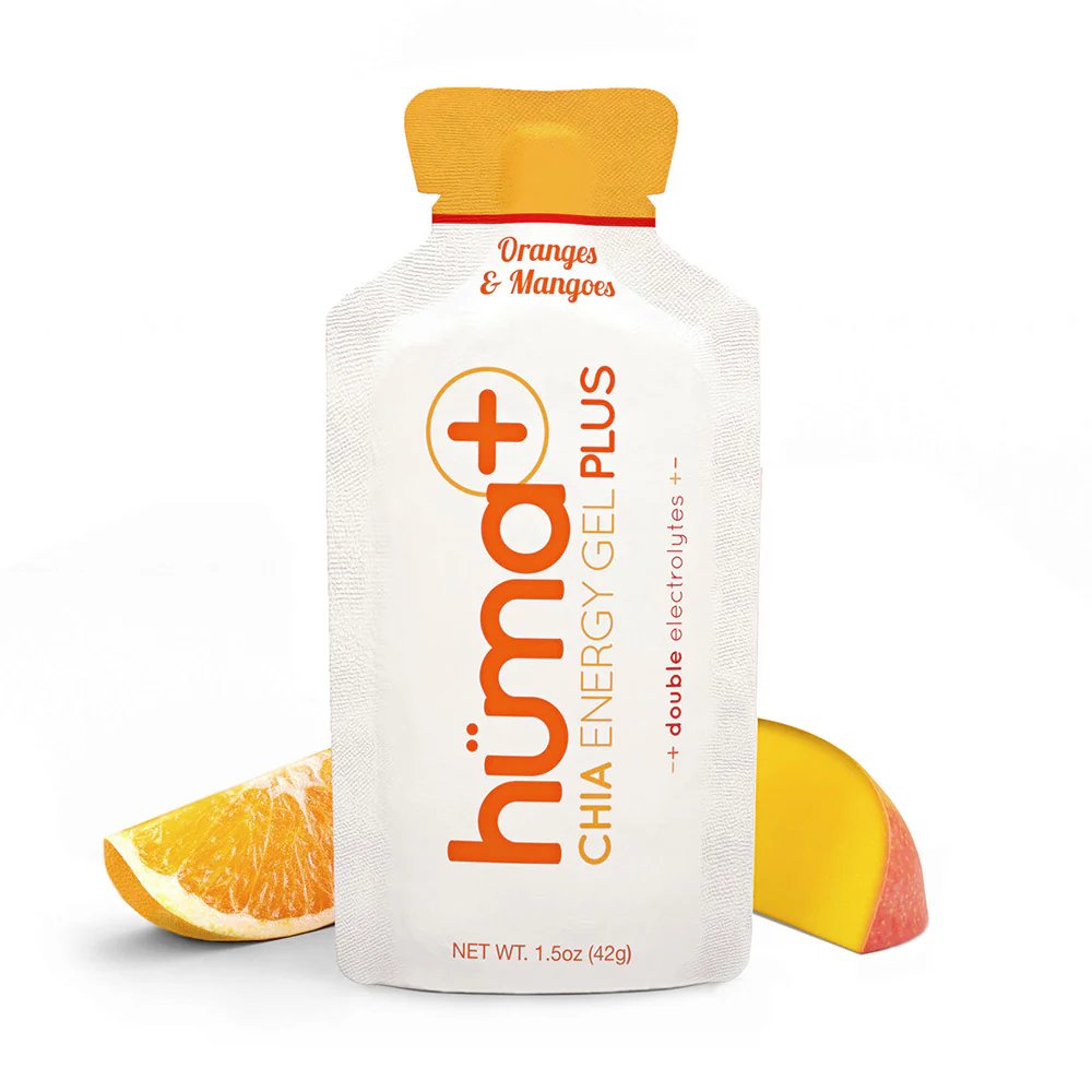 HUMA GEL - Orange and Mango Energy Gel (24-Pack)