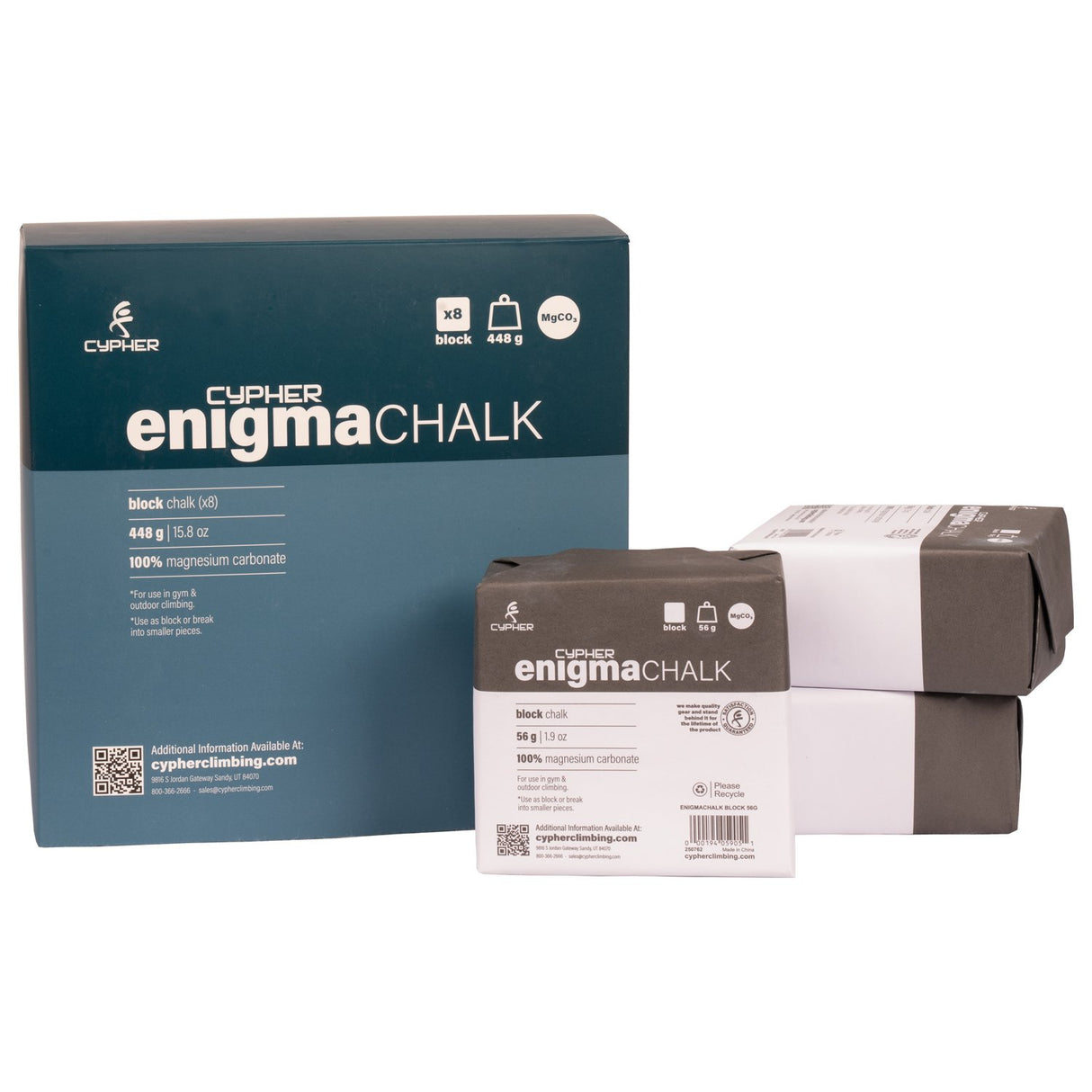 CYPHER - Enigma Chalk Block 56g for Climbing & Gym