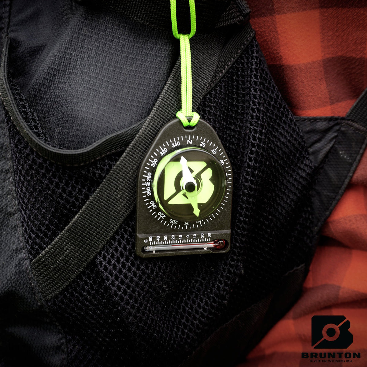BRUNTON - Tag Along Eco Chill Compass with Thermometer