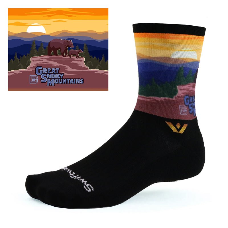 SWIFTWICK - Vision Six Great Smoky Socks - Small