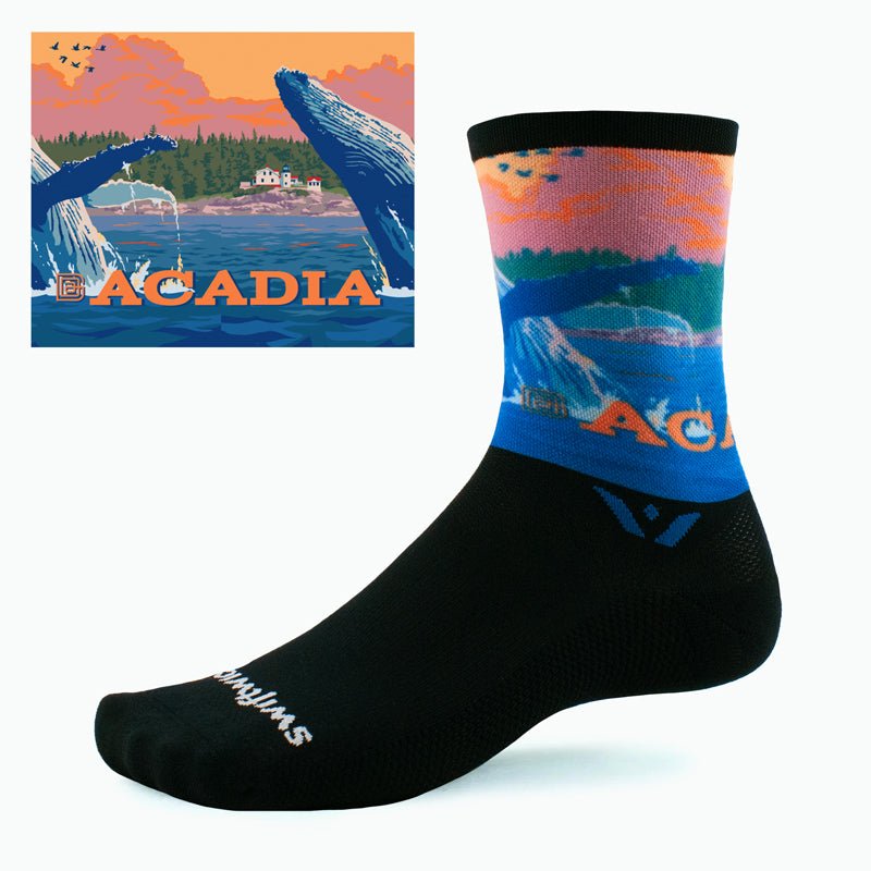 SWIFTWICK - Vision Six Rocky Mountains Socks - LG — view 3