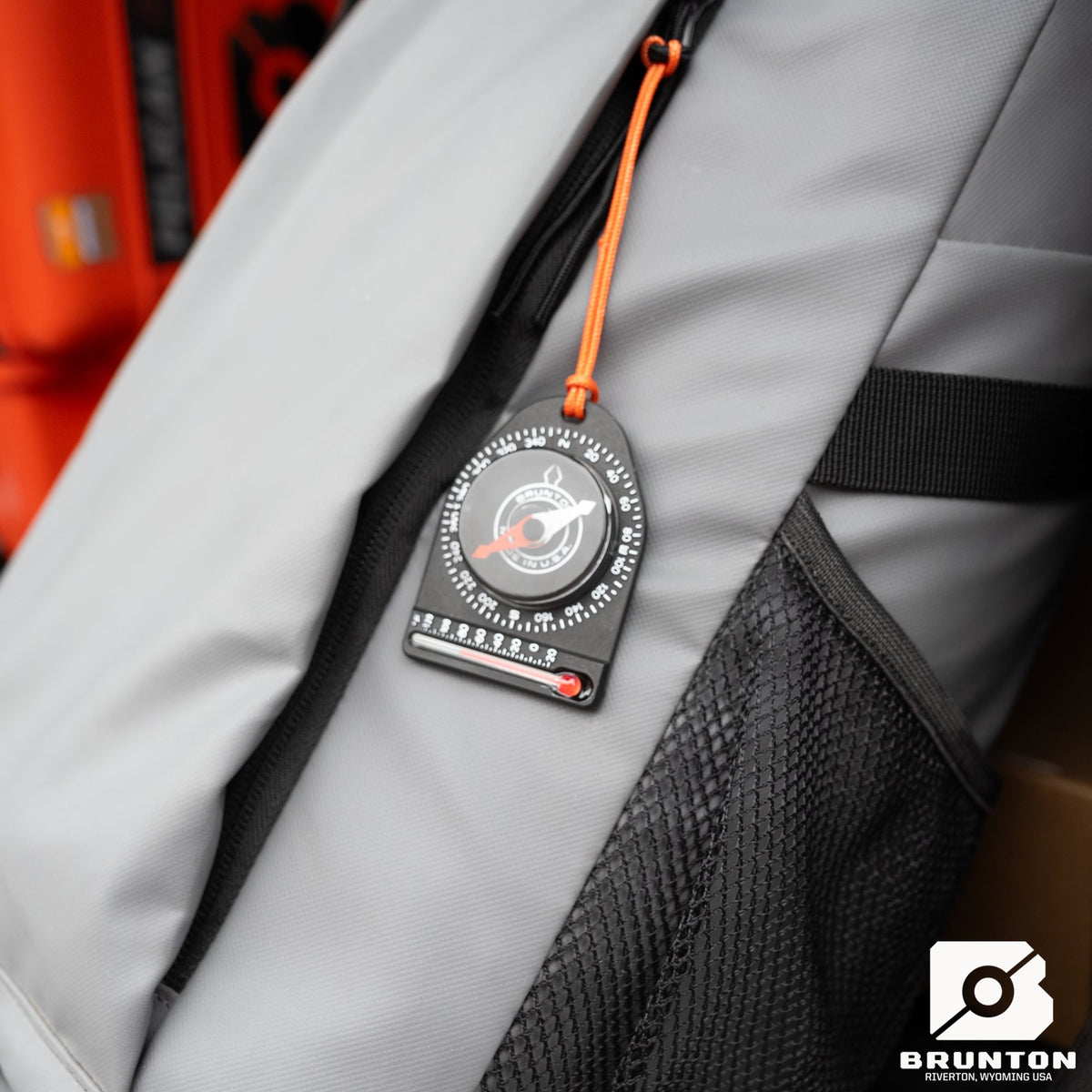 Brunton - Tag-Along Key Ring Compass with Thermometer