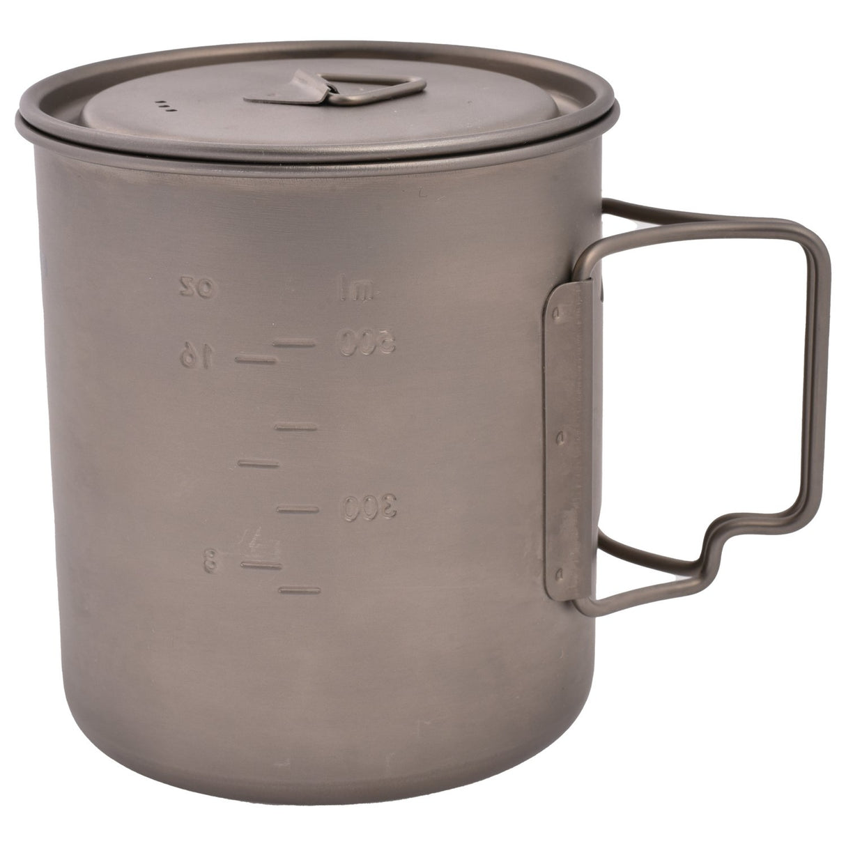 OLICAMP - Space Saver Mug 750ml with Lid - Titanium