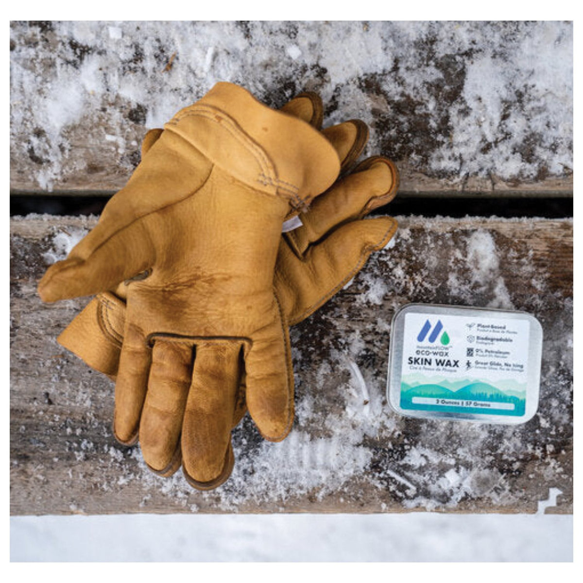 MountainFLOW - Plant-Based Skin Wax for Climbing Skins — view 4