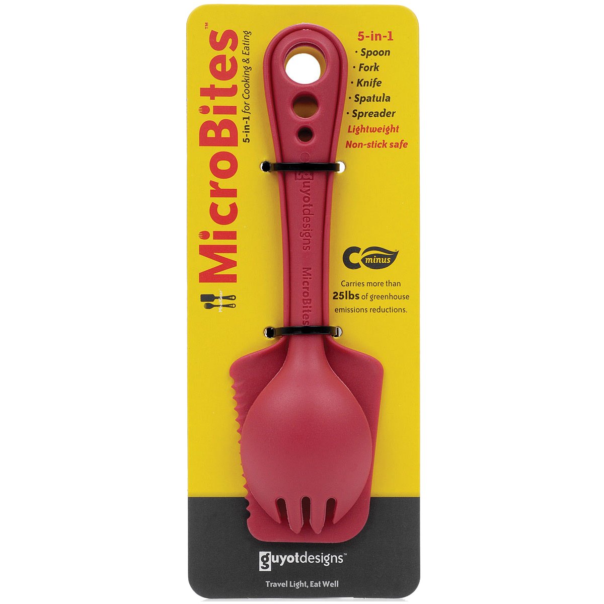 GUYOT DESIGNS - MicroBites 5-in-1 Utensil Set - Tomato