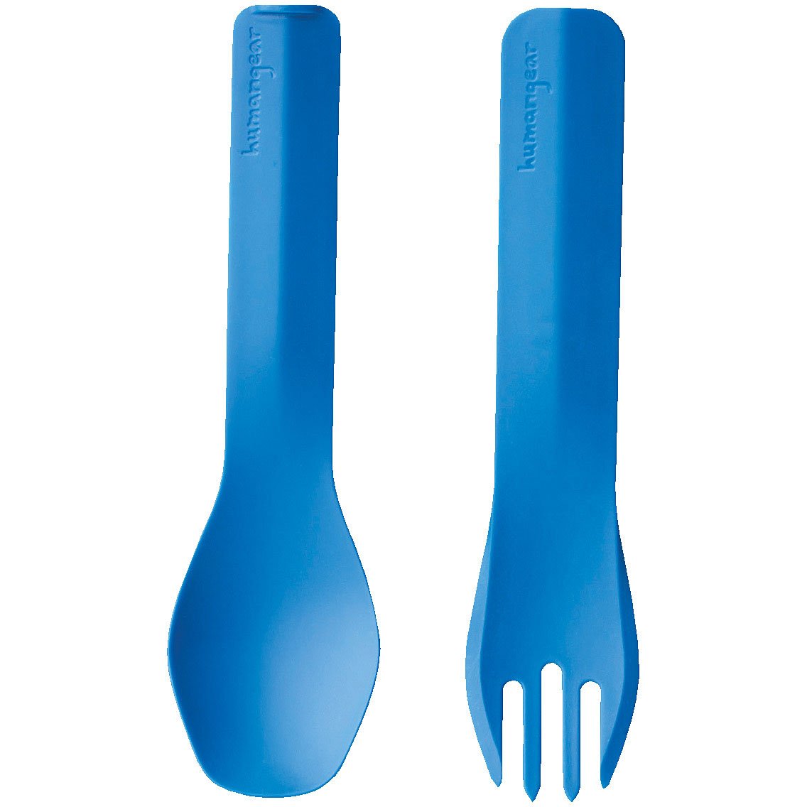 HUMANGEAR - GoBites Duo Travel Utensil - Blue