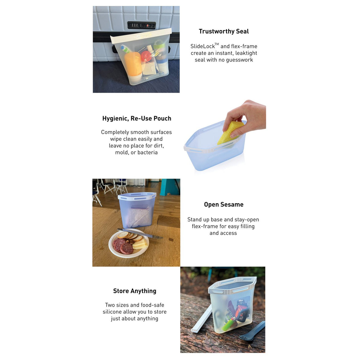 HUMANGEAR - GoPouch Small Clear Storage Pouch
