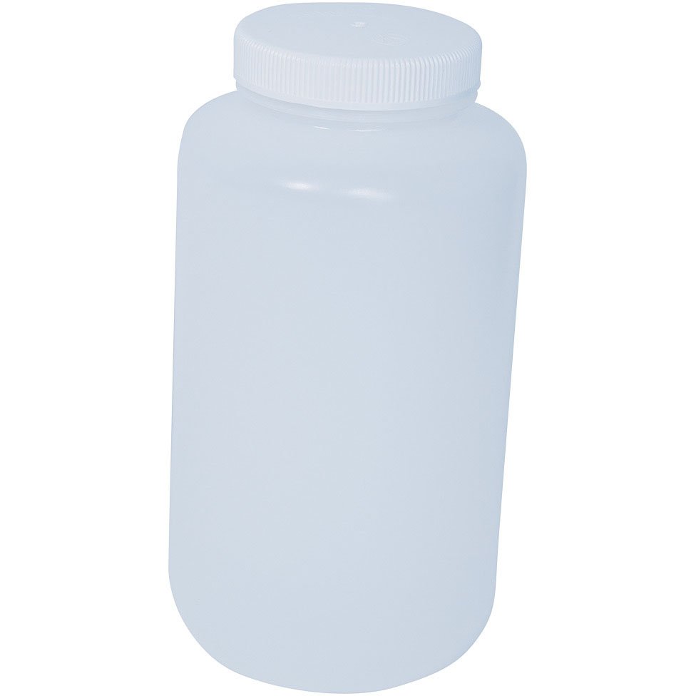 NALGENE - Wide-Mouth Round HDPE Container 128 oz