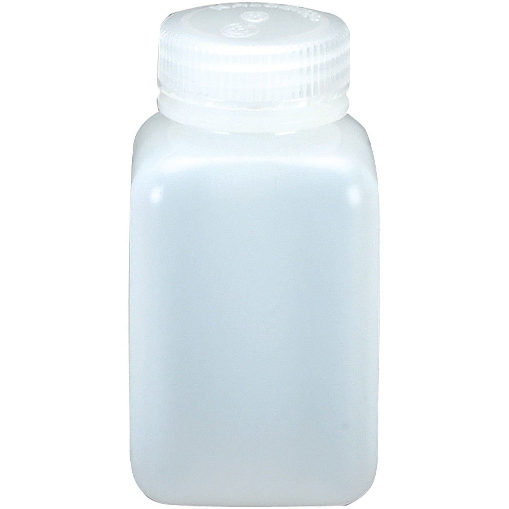 NALGENE - WM Square HDPE Bottle 8 oz