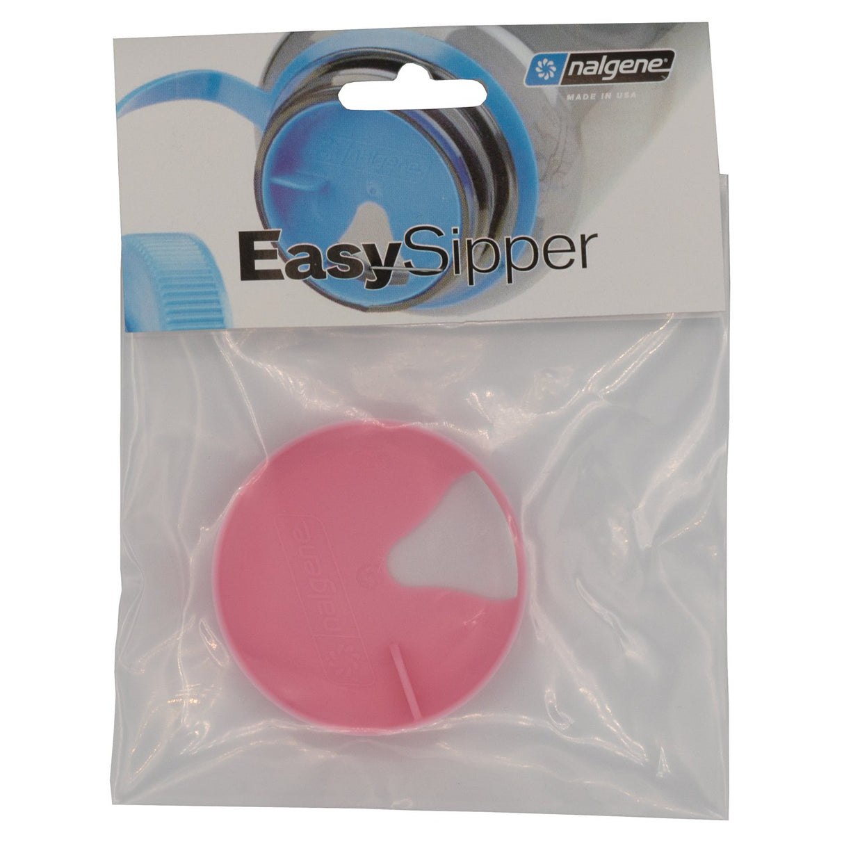 NALGENE - Easy Sipper Lid Pink for Wide Mouth Bottles