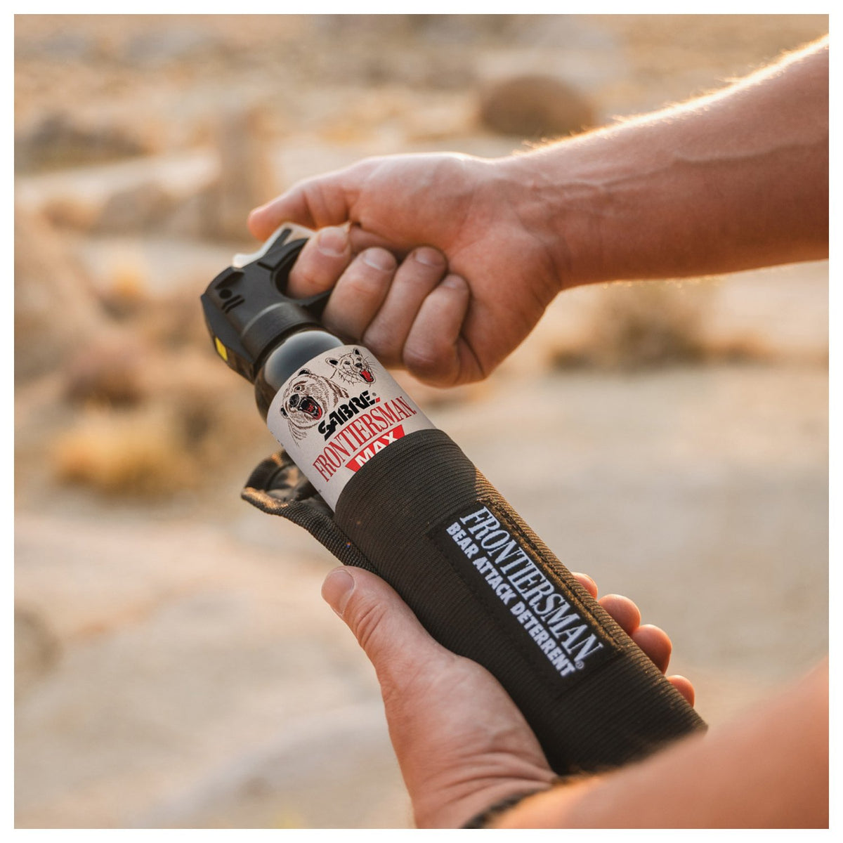 FRONTIERSMAN - Bear & Mountain Lion Spray 9.2 oz Chest Holster