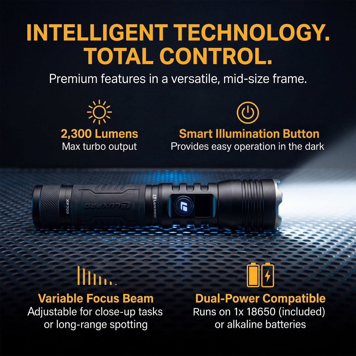 LUXPRO - PRO Series DS 2300L Flashlight