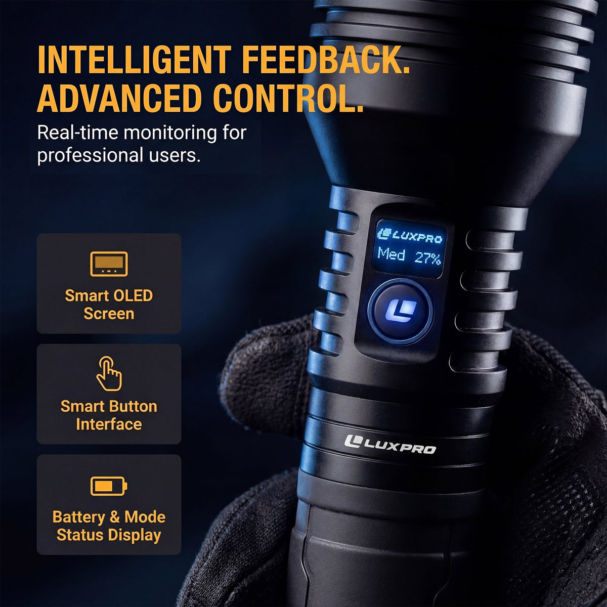 LUXPRO - Pro Series DS 16KL Flashlight — view 8