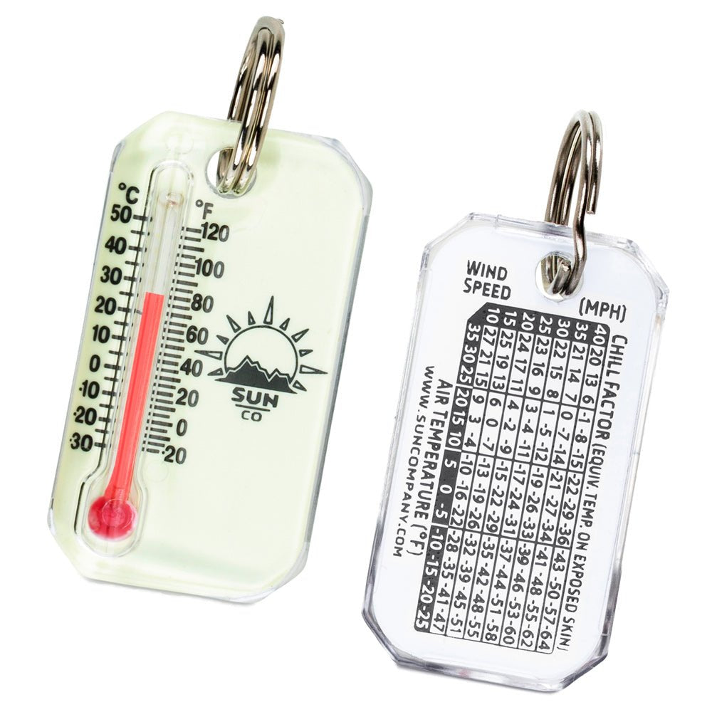 SUN - LUMAZIP Luminous Zip-o-Gage Thermometer