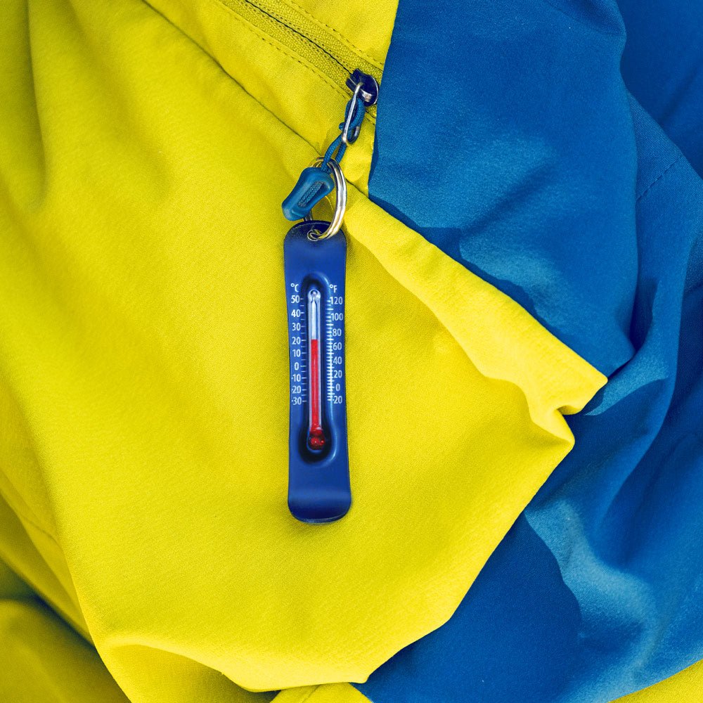 SUN - BRRR-OMETER Zipper Pull Thermometer