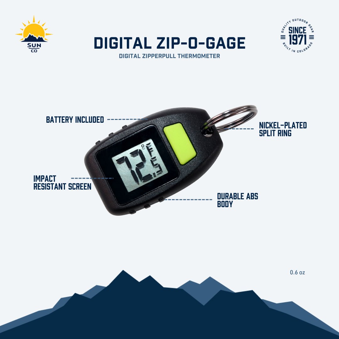 SUN - Digital Zip-o-Gage Thermometer