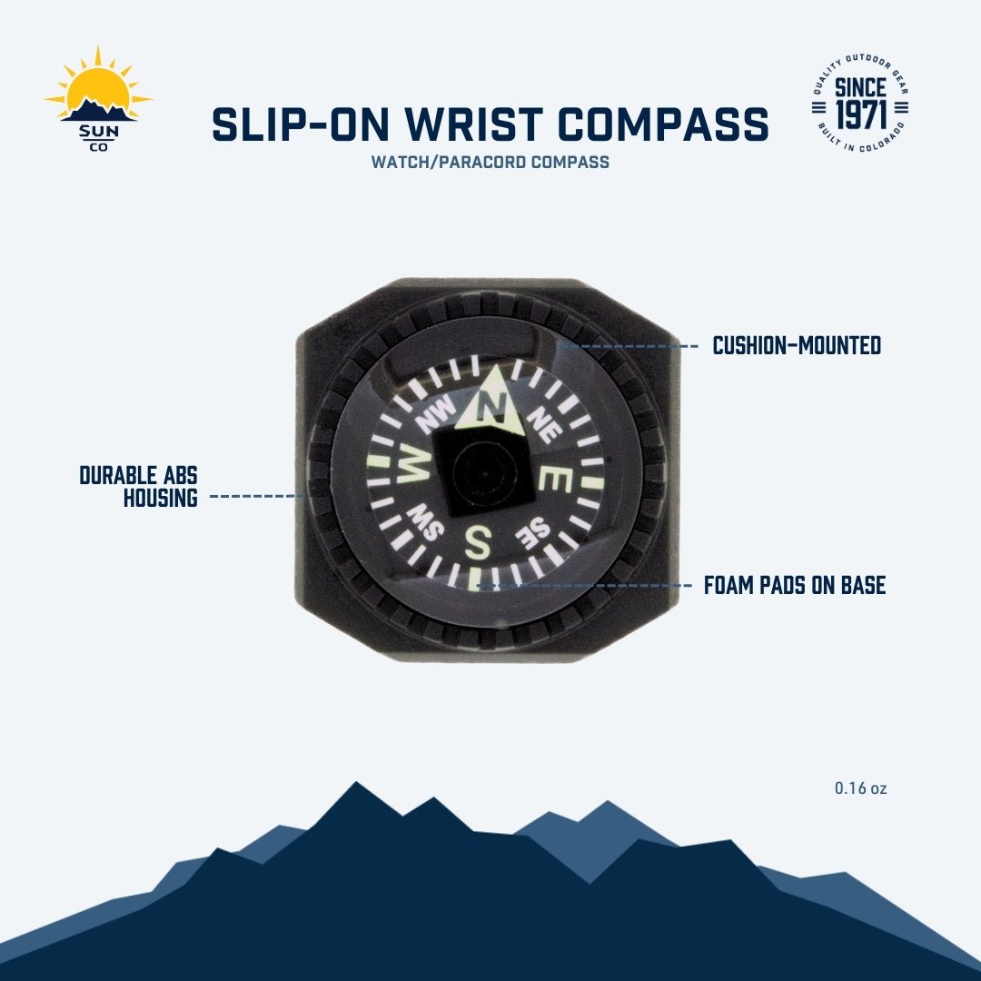 SUN - Slip-On Wrist Compass