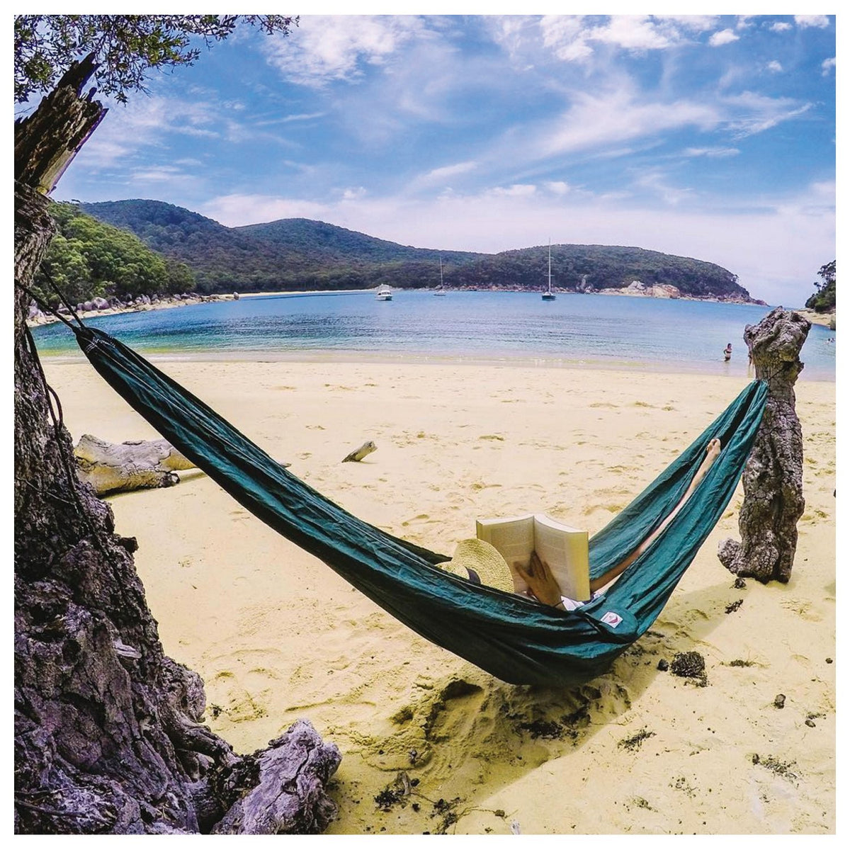 Hammock Bliss - Single Hammock in Forest Green — view 5