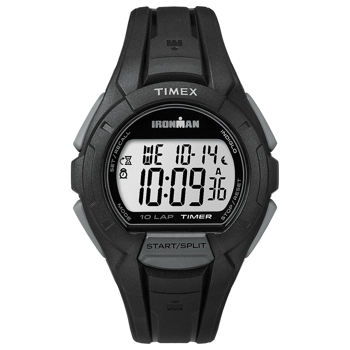 TIMEX - Ironman 10 Lap Full Size Watch - Black