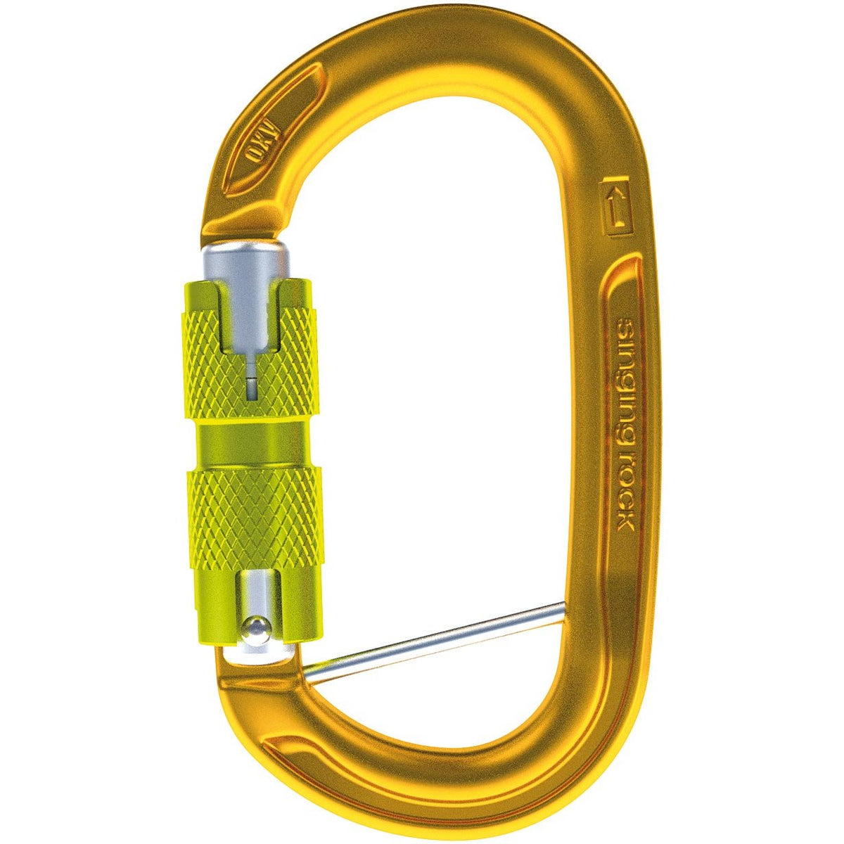 SINGING ROCK - OXY Captive Bar TL Carabiner - Gold