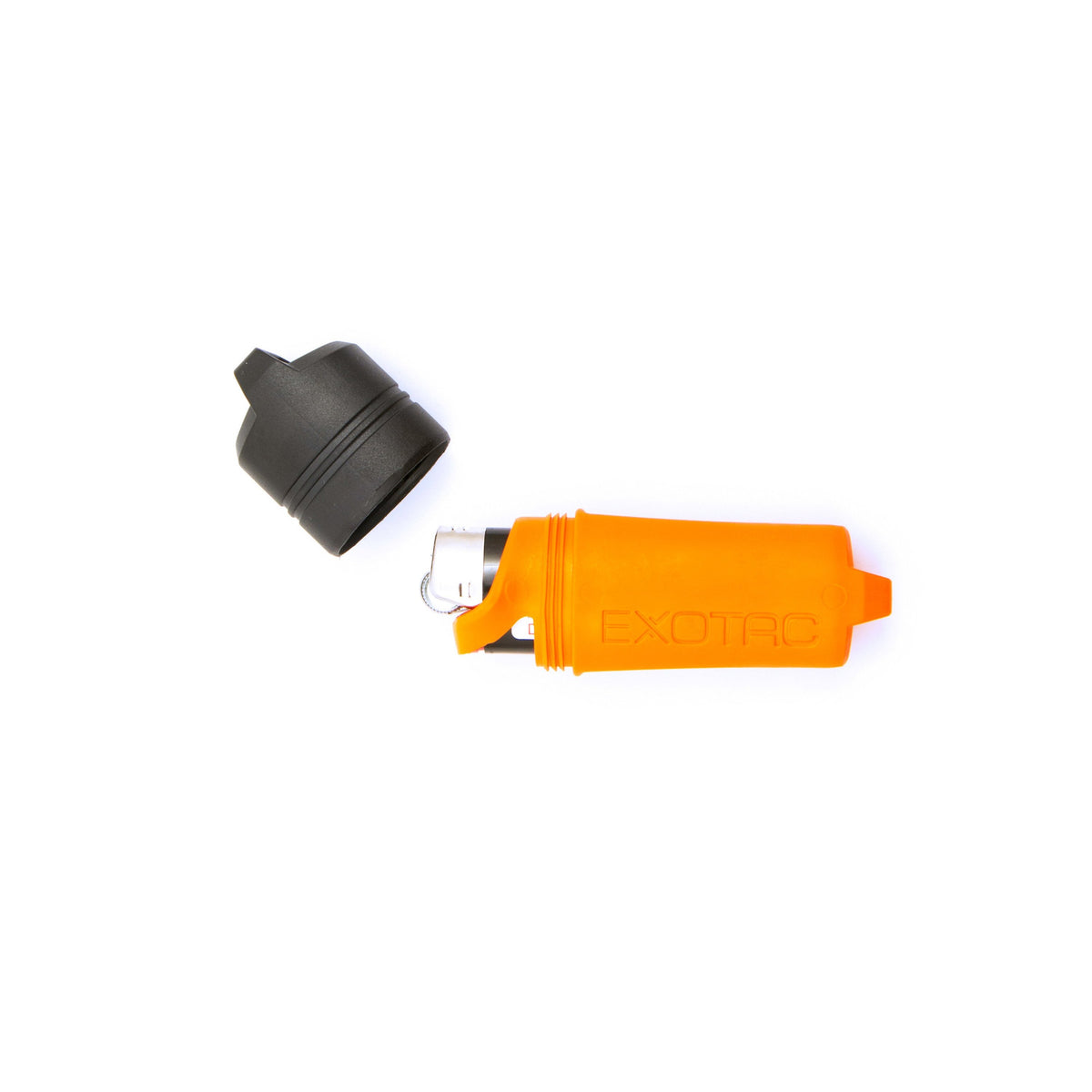 EXOTAC - fireSLEEVE Orange Waterproof Case for BIC Lighter