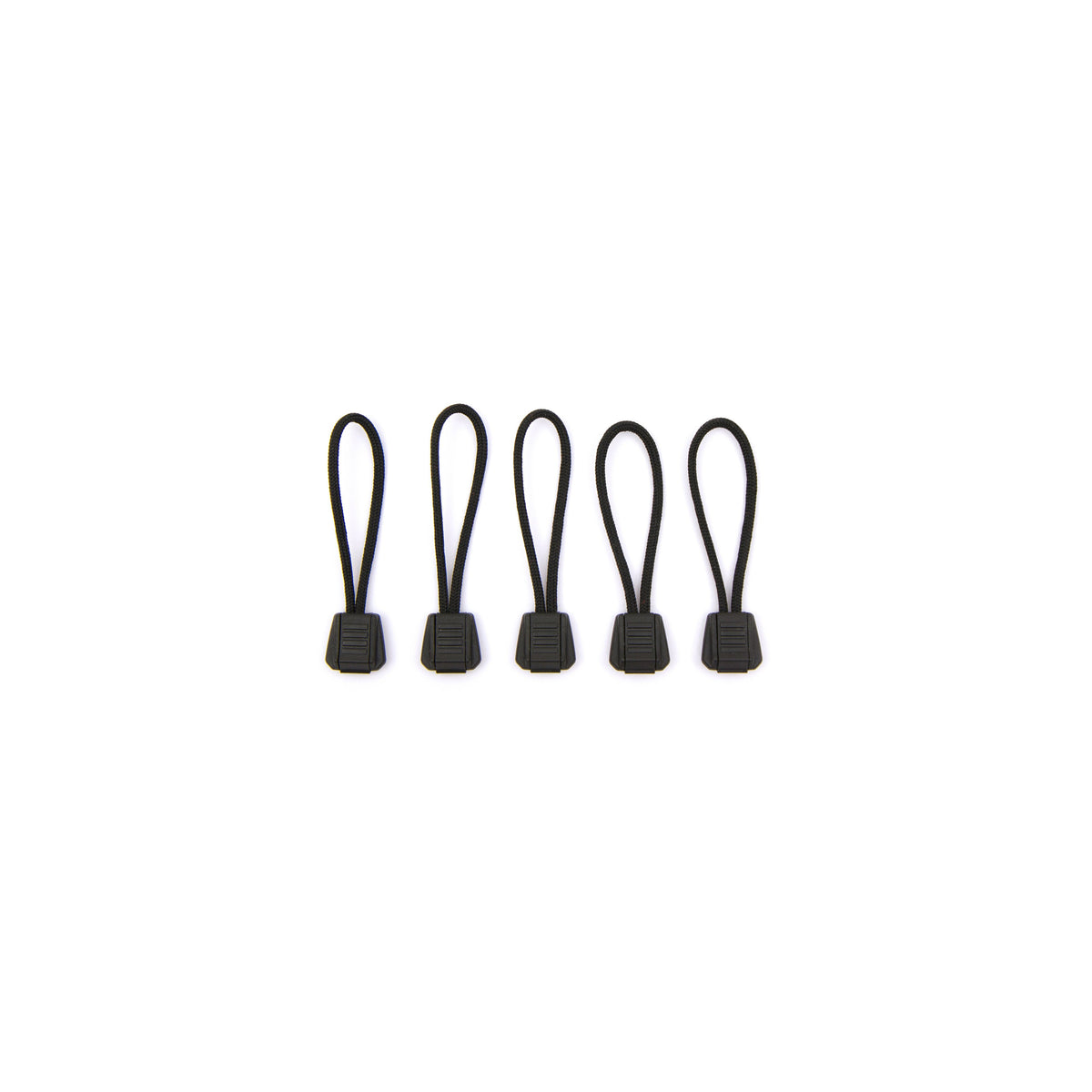 EXOTAC - TinderZIP Zipper Pulls - Black (5 Pack)