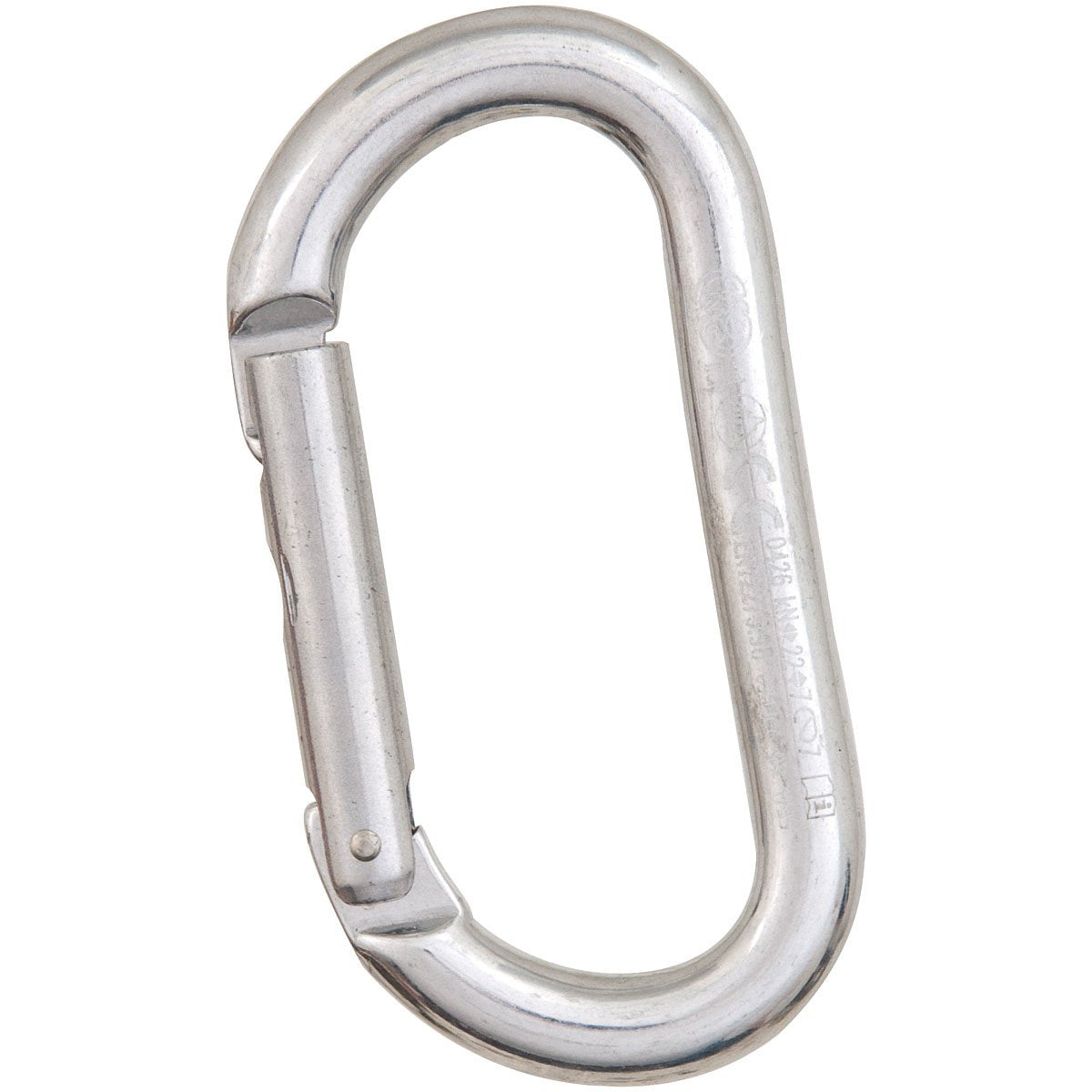 KONG - Oval Keylock Carabiner, Polished